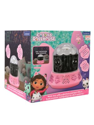 Gabby's Dollhouse Night Light Projector with Speaker