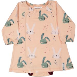 Geggamoja Bodykjole, Rabbit, 74-80, Babytøj