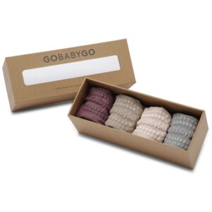 GoBabyGo Strømper Skridsikre Bambus Combo Box Soft Pink
