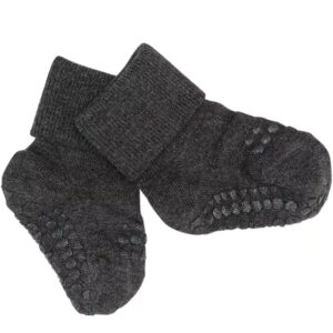 GoBabyGo Strømper - bambus - Dark Grey Melange