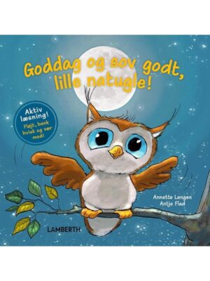 Goddag og sov godt lille natugle! - Børnebog - Board books