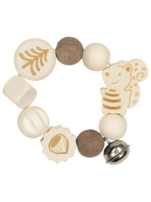 Goki Wooden Gripping Ring Squirrel