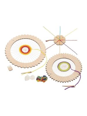 Goki Wooden Loom Round and Plait Boom Craft Set