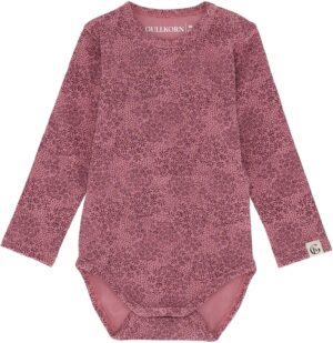 Gullkorn Design Villvette Body, Old Pink, Str. 68, Babytøj