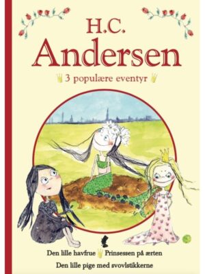 H. C. Andersen - 3 populære eventyr Rød - Børnebog - hardcover