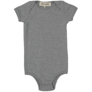 HOLMM Light Grey Mimi Bomuld Body - Str. 6 mdr