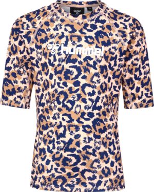 Hummel Lucia UV-Trøje, Peach Parfait, 128, Børnetøj