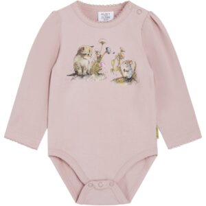 Hust & Claire Dusty Rose Baby Bernice Body - Str. 68