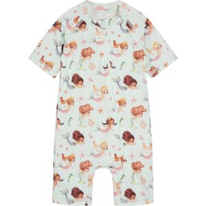 Hust & Claire Wan Blue Makki Badedragt - Str. 3-4 år
