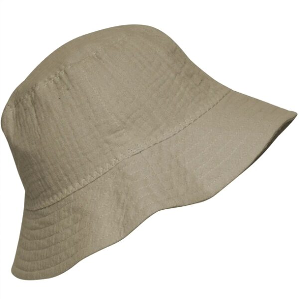 Huttelihut Solhat Bucket Hat Muslin Silver Sage