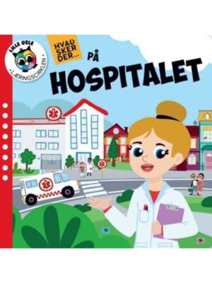 Hvad sker der på hospitalet - Børnebog - Board books
