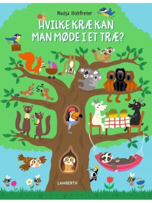 Hvilke kræ kan man møde i et træ? - Børnebog - Board books