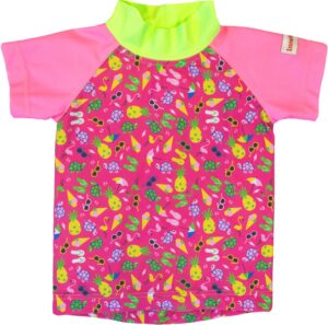 ImseVimse Badetrøje, Pink Beach Life 74-80