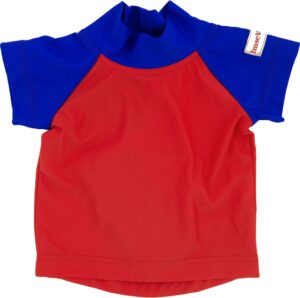 ImseVimse Badetrøje, Red/blue 74-80