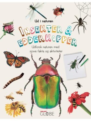 Insekter og edderkopper - Børnebog - hardcover