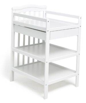 JLY Dream Puslebord m. Opbevaring, Hvid