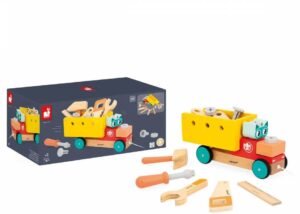 Janod Brico'Kids Pull Along DIY Lastbil 14 Dele