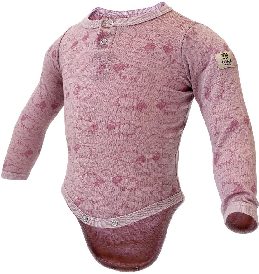 Janus Body Merinould, Pink, 68, Babytøj Janus Body Merinould, Pink, 68, Babytøj