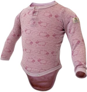Janus Body Merinould, Pink, 80, Babytøj
