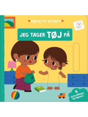 Jeg tager tøj på - Børnebog - Board books