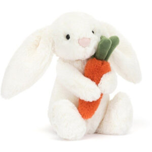 Jellycat Bashful Kanin med Gulerod Creme 18 cm