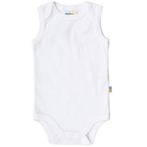 Joha Bomuld Hvid Body U/Æ - Str. 90