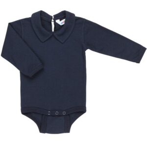 Joha Bomuld Navy Body M. Polokrave L/Æ - Str. 70