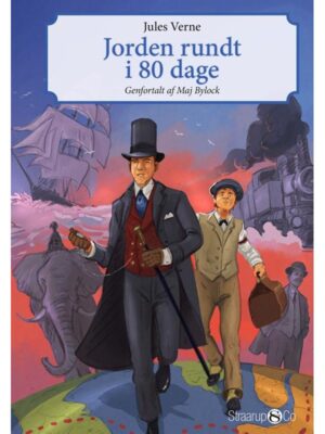 Jorden rundt i 80 dage - Børnebog - hardback