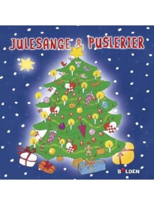 Julesange og puslerier - Børnebog - hardback