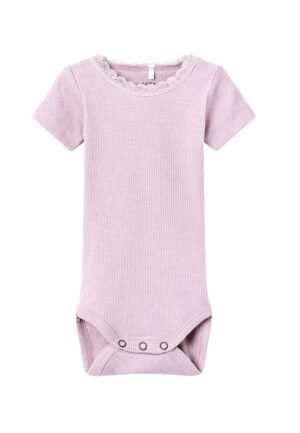 Kab kortærmet body noos - PINK - 92