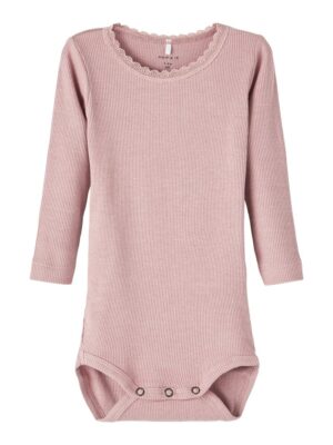 Kab langærmet body - DEAUVILLE MAUVE - 92