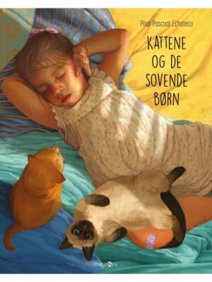 Kattene og de sovende børn - Børnebog - hardback