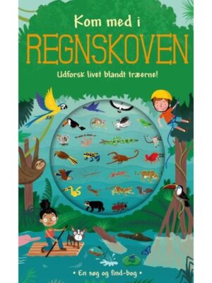 Kom med i regnskoven - Børnebog - Board books