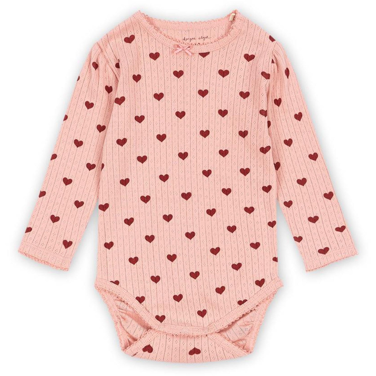Konges Sløjd Amour Rouge Minnie Body GOTS - Str. 6 mdr Konges Sløjd Amour Rouge Minnie Body GOTS - Str. 6 mdr