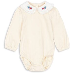 Konges Sløjd Antique White Pami Body GOTS - Str. 12 mdr