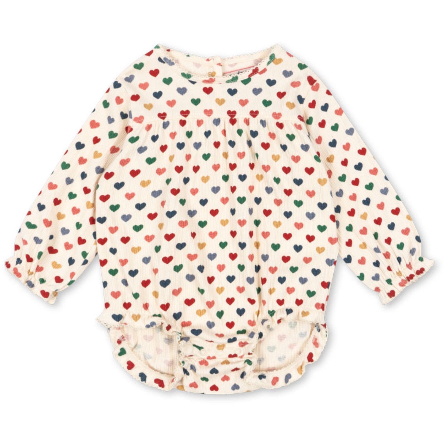 Konges Sløjd Coeur Coloré Chleo Romper Ocs - Str. 3 mdr Konges Sløjd Coeur Coloré Chleo Romper Ocs - Str. 3 mdr