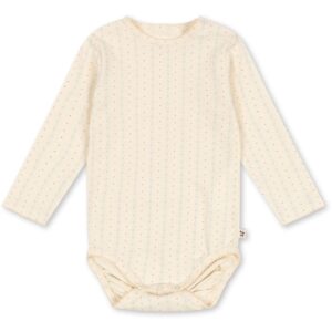 Konges Sløjd Fete De Fleur Basic Ls Body GOTS - Str. 18 mdr