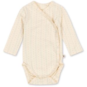 Konges Sløjd Fete De Fleur Basic Ls Newborn Body GOTS - Str. 0-1 mdr