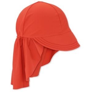 Konges Sløjd Fiery Red Manuca Frill UV Solhat - Str. 3-6 mdr