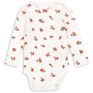 Konges Sløjd Rose Red Minnie Body GOTS - Str. 12 mdr