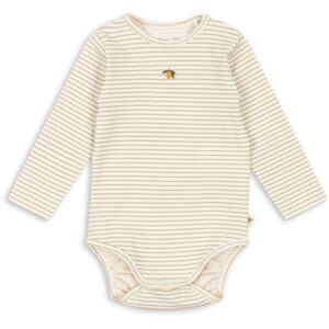 Konges Sløjd Tea Stripe Basic Ls Body GOTS - Str. 9 mdr