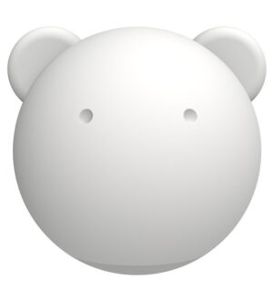 Kreafunk Lampe - Blob - 12 cm - Hvid/Moon Grey