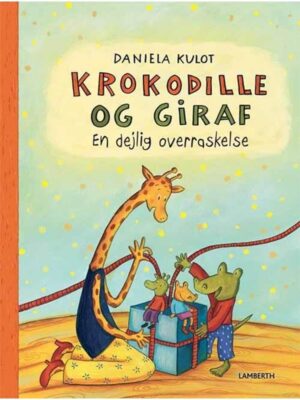Krokodille og Giraf - En dejlig overraskelse - Børnebog - hardcover