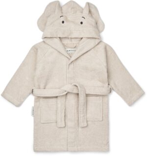 LIEWOOD Lily Elephant Badekåbe, Sandy, 1-2 år