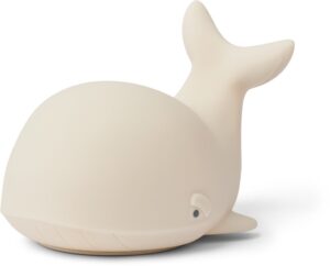 LIEWOOD Winston Whale Natlampe, Sandy, Børnelampe