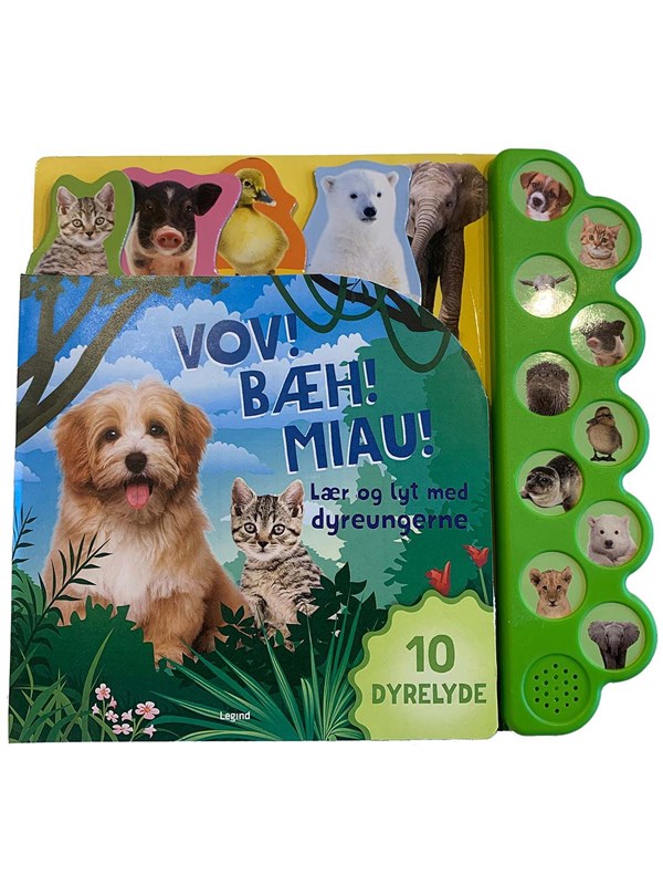 Lær og lyt med dyreungerne - Børnebog - Board books Lær og lyt med dyreungerne - Børnebog - Board books