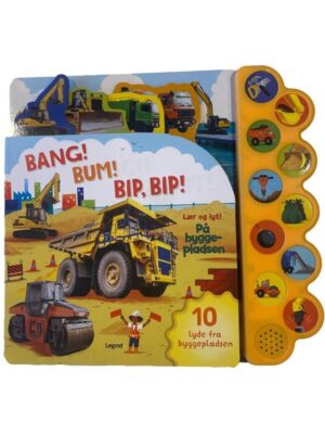 Lær og lyt til byggepladsen - Børnebog - Board books