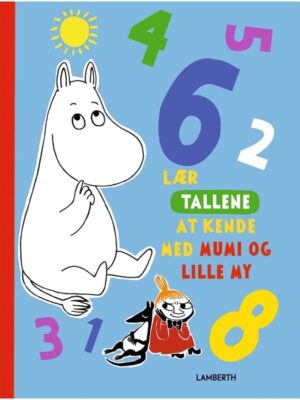 Lær tallene at kende med mumi og lille my - Børnebog - hardcover