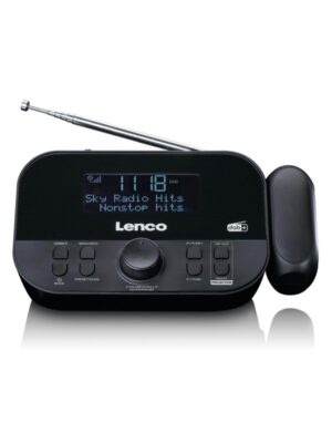 Lenco CR-615BK - DAB/FM - Mono - Sort