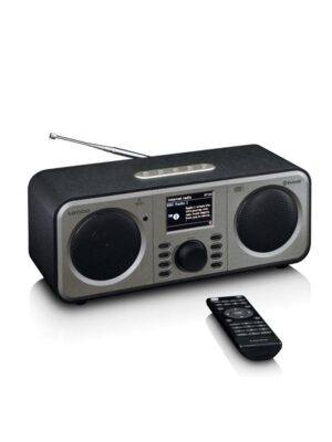 Lenco DIR-141- Black - DAB+/FM - Stereo - Sort